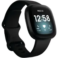 Fitbit Versa 3 - Zwart/Zwart