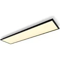 Philips Aurelle paneellamp White Ambiance rechthoekig zwart
