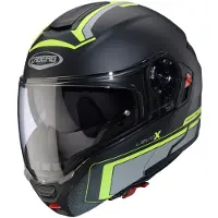 Caberg CabergLevoXEliteMatZwartGrijsGeelSysteemhelm Maat M