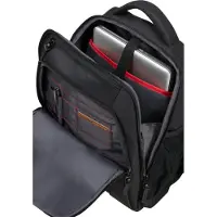 American Tourister Rugzak 'Urban' vuurrood / zwart