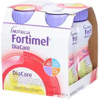 Fortimel DiaCare Vanille 4x200 ml Vloeistof