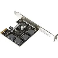 Asus PCIE naar 4 SATA CARD-SI, Controlekaart