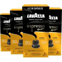 Lavazza 4x Espresso Koffiecups Lungo 30 Stuks