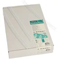 Fellowes Draadbindruggen A4 10 mm 61-80 Metaal Wit 100 Stuks