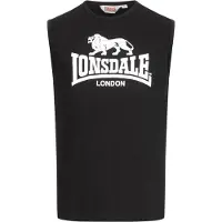 Lonsdale Shirt 'Clopton' zwart / wit
