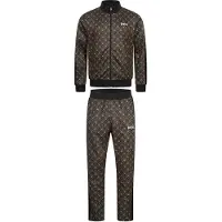 Benlee Trainingspak 'Art Deco' lichtbruin / zwart / wit