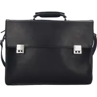 Harold's Country Briefcase L 41 cm laptop compartiment schwarz