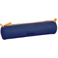 Rhodia 319008C, zachte etui, kunstleer, blauw, effen, met rits, 215 mm