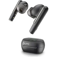 HP Poly Voyager Free 60+ UC Carbon Black Earbuds + BT700 USB-C-adapter + oplaadcase met touchscreen