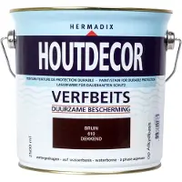 Hermadix Houtdecor Dekkend Bruin 610 2,5 LTR