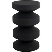 Kick Collection Bijzettafel Nio - Metaal - Rond - Zwart