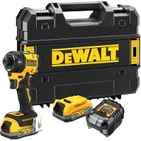 DeWalt DCF870E2T-QW 18V Li-ion Accu Hydraulische Slagschroevendraaier Set (1x 1,7Ah Accu) In TSTAK - 56Nm