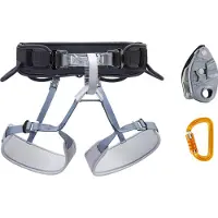Petzl - Klimgordels - Kit Corax Sm'D Tl Grigri Gris voor Unisex - Maat S - Grijs