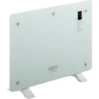 Camry Design Glazen LCD-Convectorkachel Met Afstandsbediening - 1500 W
