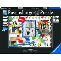 Ravensburger Puzzel 1000pcs Eames Design Spectrum Karton Puzzel
