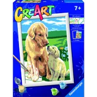 Ravensburger CreArt Motherly Love - Schilderen op nummer voor kinderen