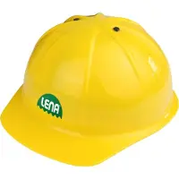 Simm bouwplaatshelm junior geel one size