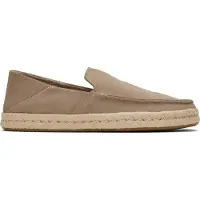Toms Alonso 100% Koe Heren Espadrilles Dune