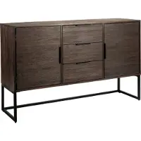 White Label Dressoir Webster Sideboard High Brown