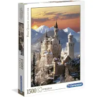 Clementoni - Puzzel - 1500 Stukjes - Neuschwanstein - Puzzel Voor Volwassenen - High Quality Collection