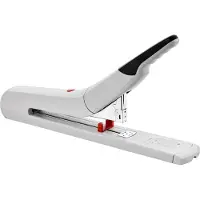 Novus Bloknietmachine B 56XL, voor nieten type 23/8, tot 170 vel, tot 100 nietjes, laadmechanisme, ABS, papierstop, vol metaal, grijs
