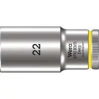 Wera 8790 HMB Deep Hand- en Machinedop met 3/8"-aandrijving, 22 x 64 mm - 05004544001