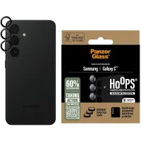 PanzerGlass Hoops Galaxy S25 Lens Doorzichtig Zwart