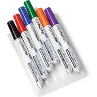 Legamaster Boardmarker TZ1, voor flipovers en whiteboards, 6 stuks, diverse kleuren