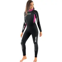 Seac Neoprenanzug - Relax Lady 2, 2 mm - Schwarz/Pink - - M - Medium - Neoprenanzüge