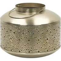 Beliani CORFU - Lantaarn - Goud - IJzer