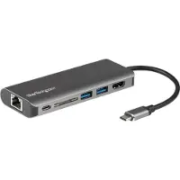 StarTech.com usb C - hdmi, GbE en SD Converter