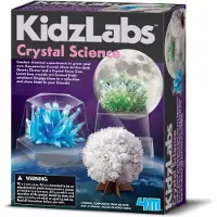 4M Wetenschap en Spel - Groei Je Eigen Kristallen - Geologie - KidzLabs - 14+