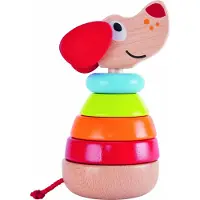 Hape houten Pepe stapeltoren