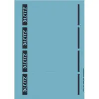 Leitz Rugetiket Zelfklevende Printbare Rugetiketten A4 Blauw 6.15 x 19,2 cm 25 Vellen à 4 Etiketten