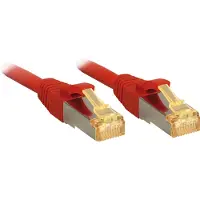 Lindy 47293 Patchkabel, 1,50 meter, RJ45, S/FTP, LSOH, met Cat7 koperen kabel, rood