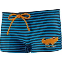 Beco zwembroek Crocodile jongens polyamide blauw/zwart
