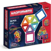 Magformers Magneetset - 30 Onderdelen - - OneSize - Magnetisch speelgoed