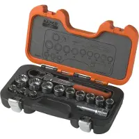 Bahco doorsteek doppenset S140T 14-delig