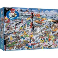 Gibsons Puzzel: Schepen, 1000 stukjes