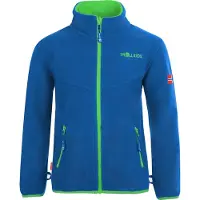 TROLLKIDS - Kids Oppdal Jacket XT - Fleecevest 128, blauw
