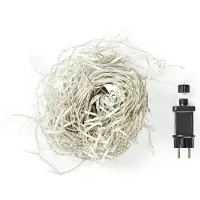 Nampook IJspegelverlichting transparant snoer | 180 LED lampjes | warm wit