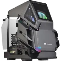 Thermaltake AH T200 Micro-tower PC-behuizing Zwart Zijvenster