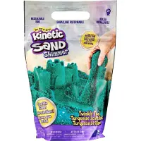 Kinetic Sand - Sprankelend Blauwgroen Natuurlijk Glinsterend Zand - 907 g origineel - Sensorisch speelgoed