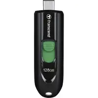 Transcend JetFlash 790C USB-stick 128 GB Zwart TS128GJF790C USB-C 3.2 Gen 1