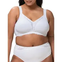 Triumph Niet voorgevormde bh Modern Lace+Cotton | Maat: 95A | Kleur: Wit