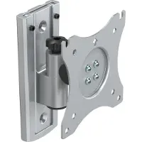 Speaka Professional SP-WMM-200 Wandbeugel voor monitor Aantal monteerbare displays: 1 Display(s) 33,0 cm (13) - 76,2 cm (30) Zilver Kantelbaar, Zwenkbaar
