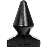 All Black Plug 18.5 cm - Black