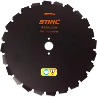 Stihl Cirkelzaagblad - - Ø 225 mm - Staal - Harde tanden - 41107134204