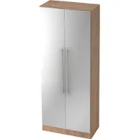 Hjh OFFICE PRO SIGNA G 7100 RE - Walnoot/Zilver Hoogte van de map | 5 OH Kast Rail handvat (kunststof)
