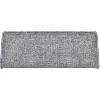 En.casa Trapmat zelfklevend set van 15 lichtgrijs 65x24+4 cm